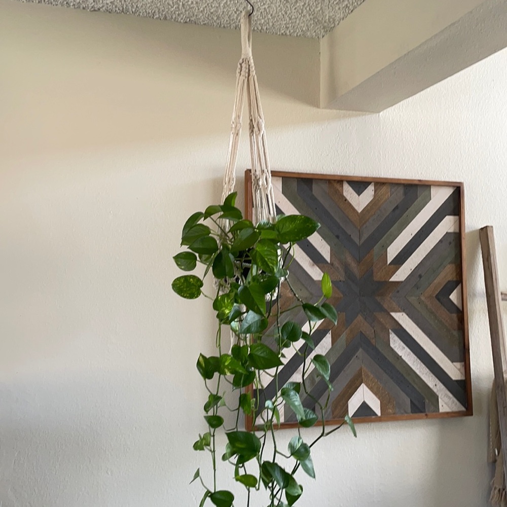 Macrame planter